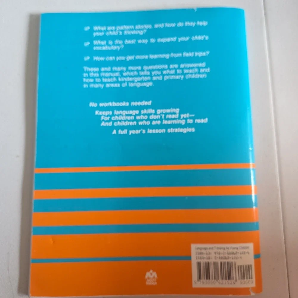 Language and Thinking for Young Children Ruth Beechick Mott Media 1987 Manual